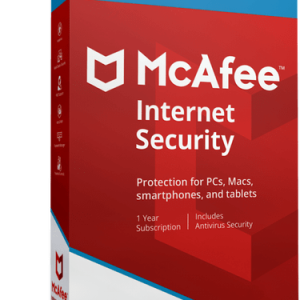 McAfee Internet Security 10PC - 1 JAAR
