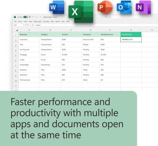 Microsoft Office 2024 Home & Business lifetime for 1 pc | Windows and Mac - Obraz 3