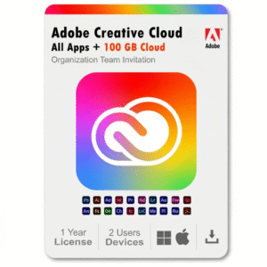 Adobe Creative Cloud All Apps (PC & Mac) | 1 year subscription